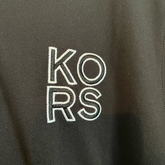 NEW WITH TAG | Men’s Michael Kors Black Polo - Size XL - Picture 3 of 6